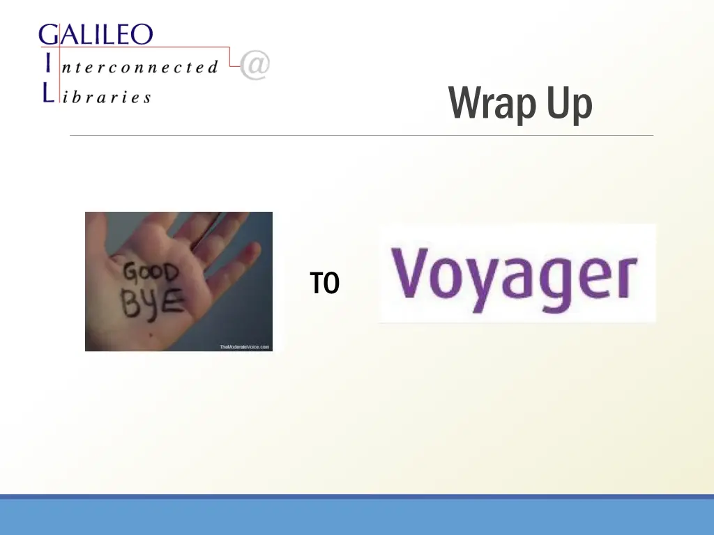 wrap up