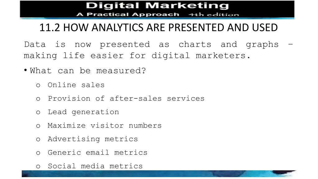 11 2 how analytics are presented and used