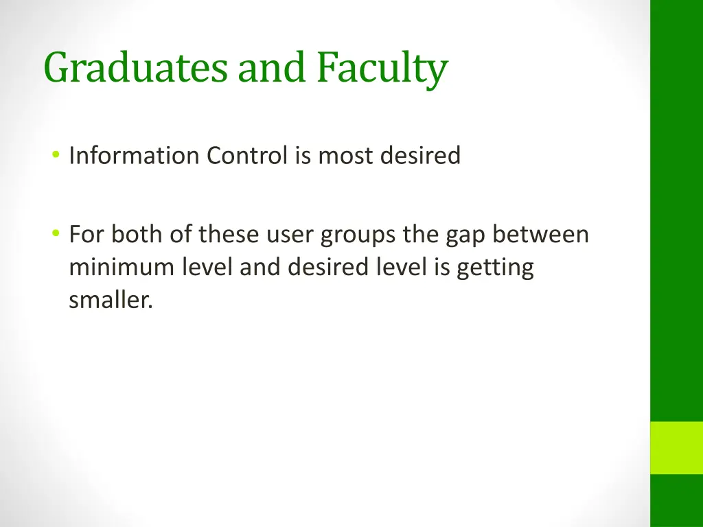 graduates and faculty
