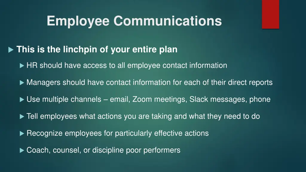 employee communications