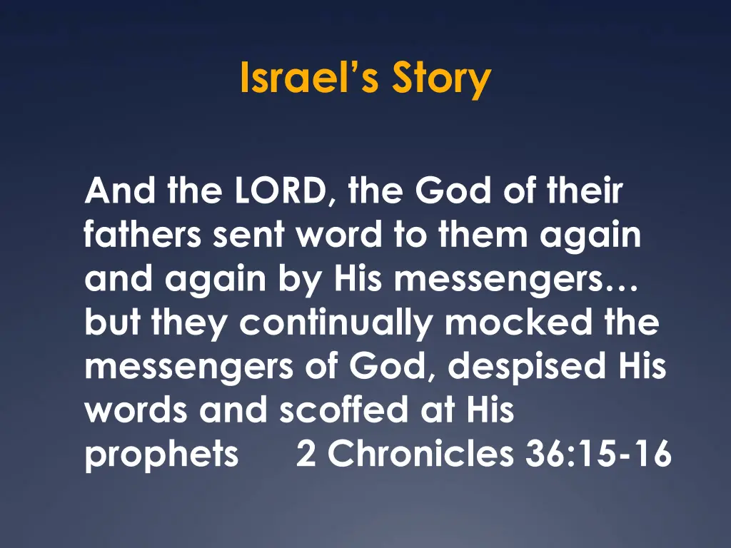 israel s story 5