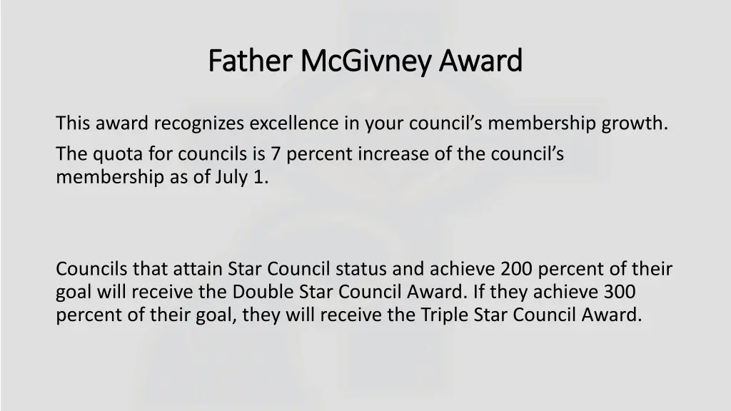 father mcgivney award father mcgivney award