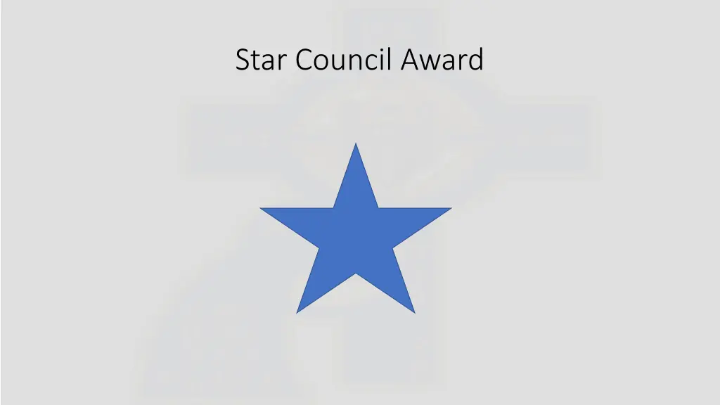 star council award