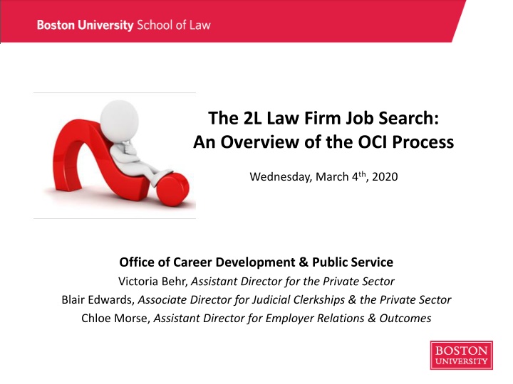 the 2l law firm job search an overview