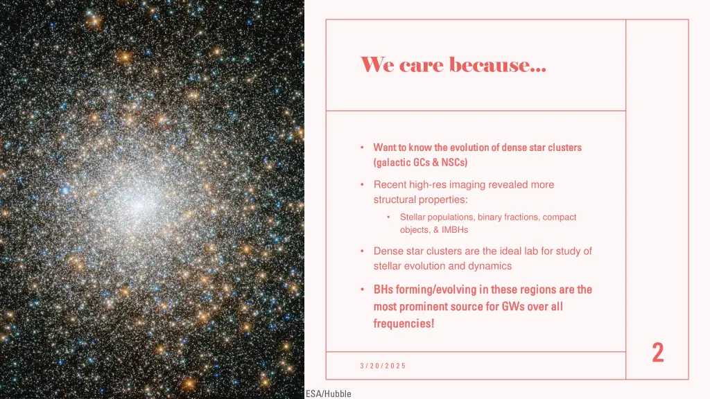 we care because