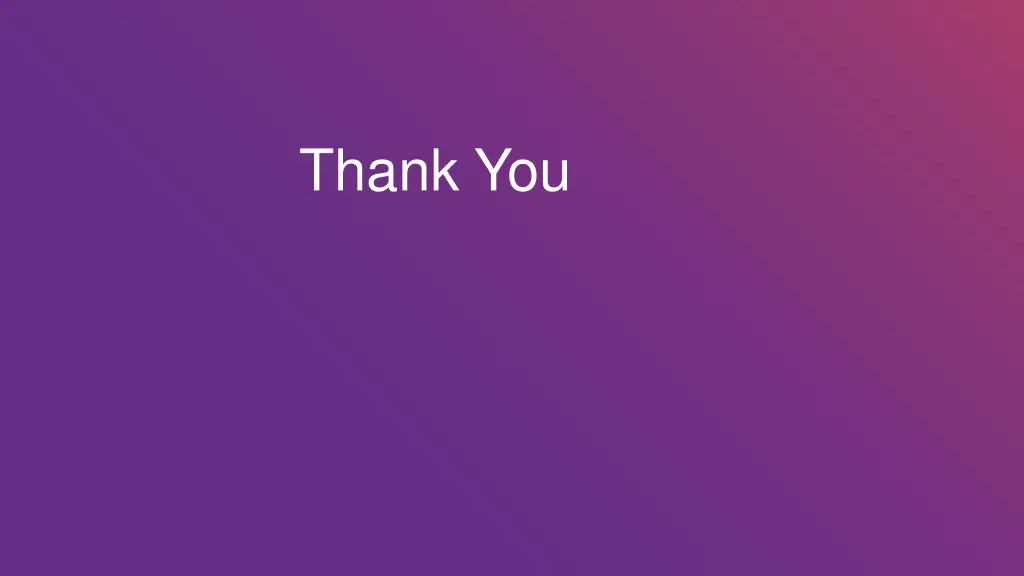 thank you