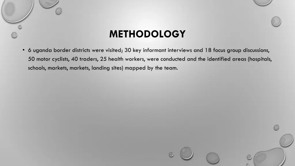 methodology