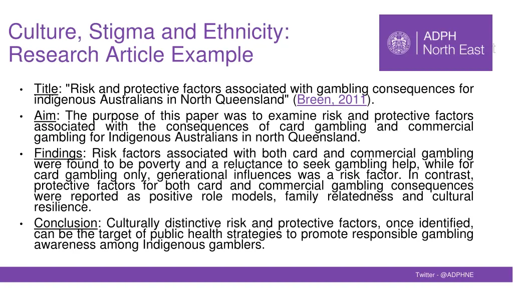 culture stigma and ethnicity research article