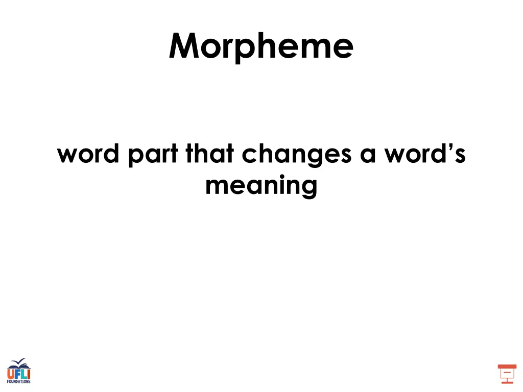 morpheme
