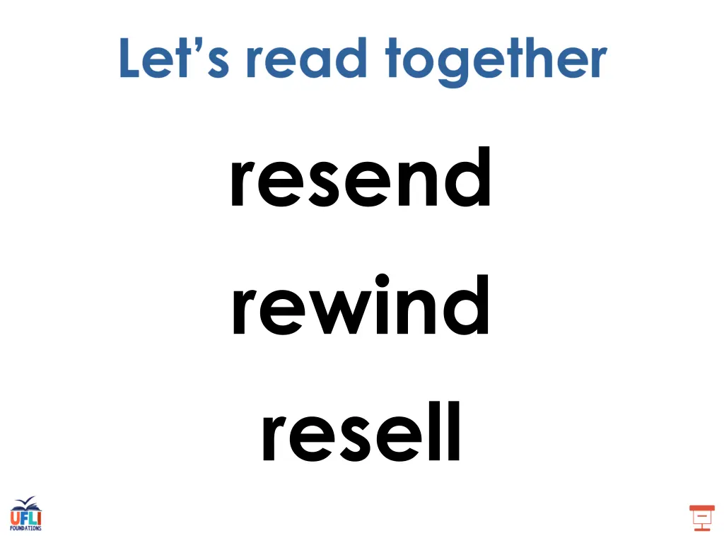 resend rewind resell