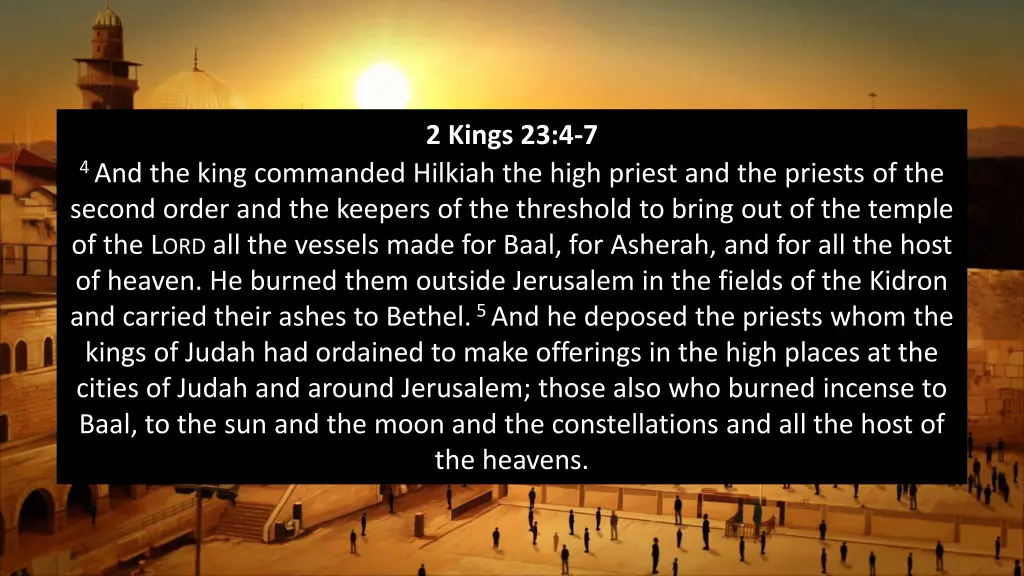 2 kings 23 4 7