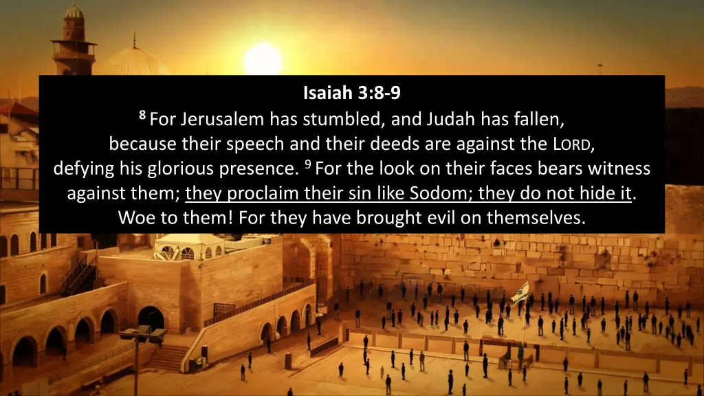 isaiah 3 8 9