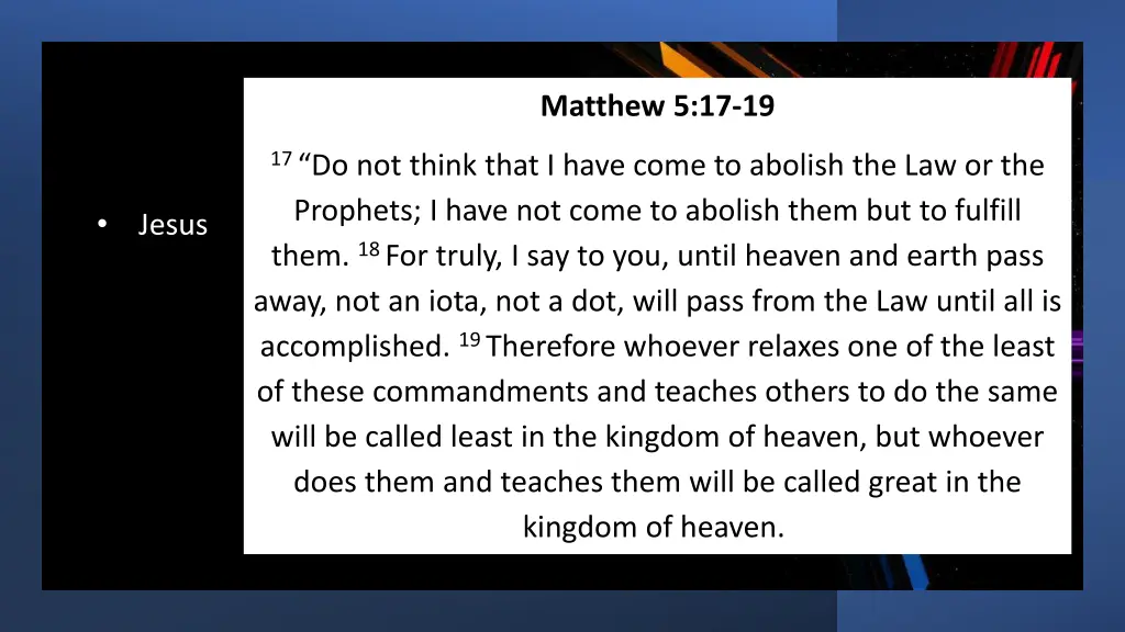 matthew 5 17 19
