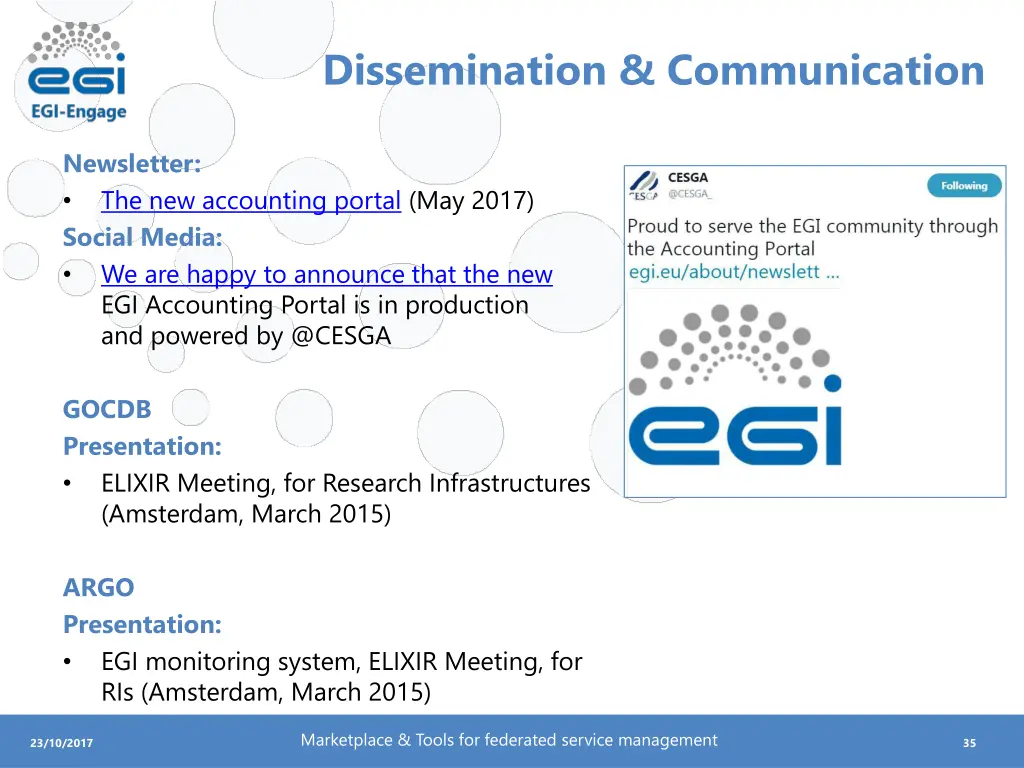dissemination communication 2