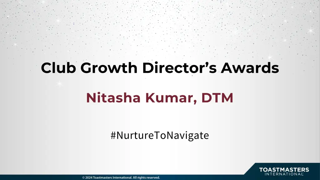 club growth director s awards