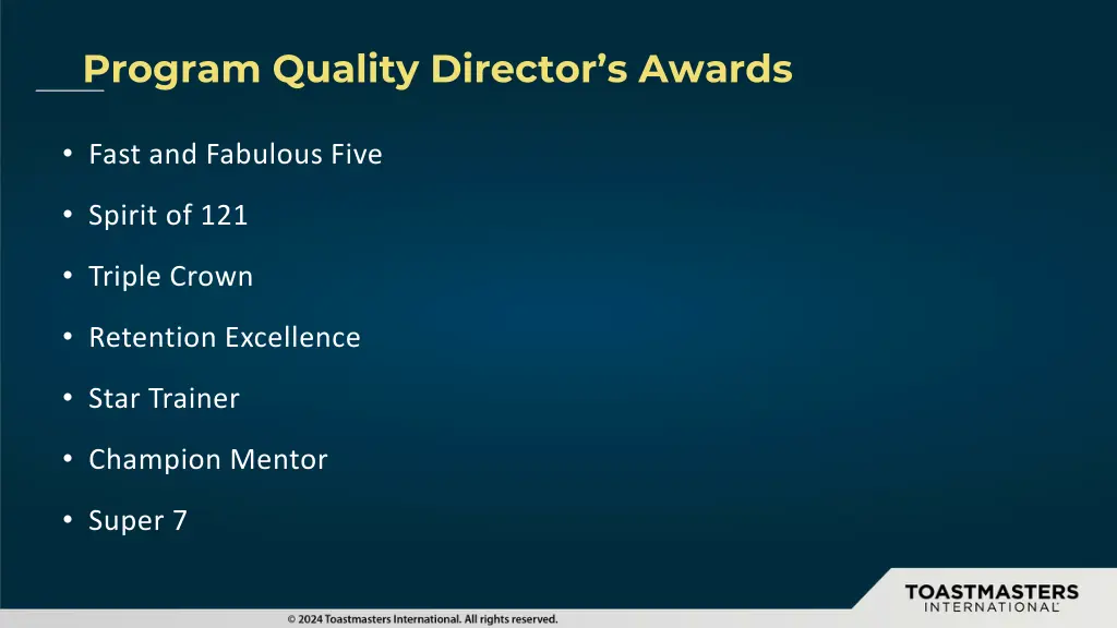 program quality director s awards 1