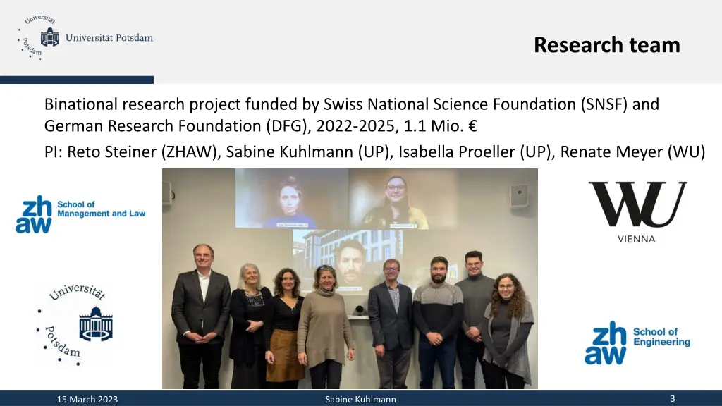 research team