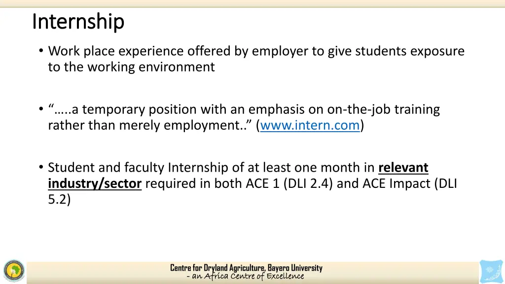 internship internship