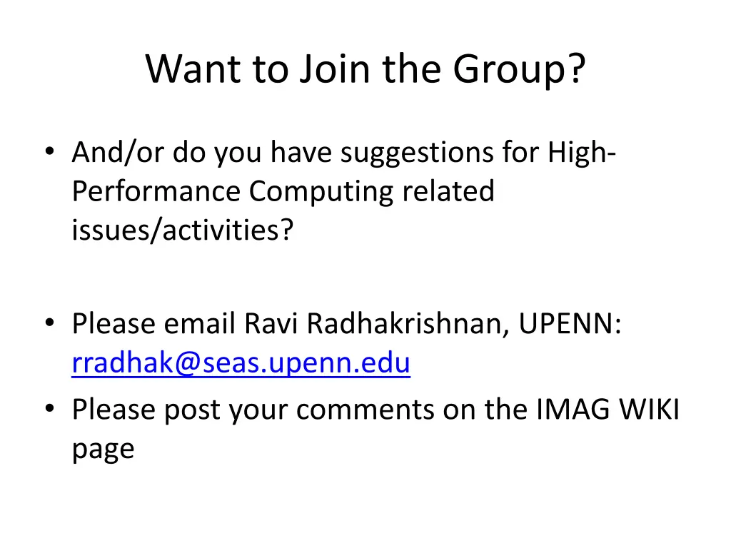 want to join the group