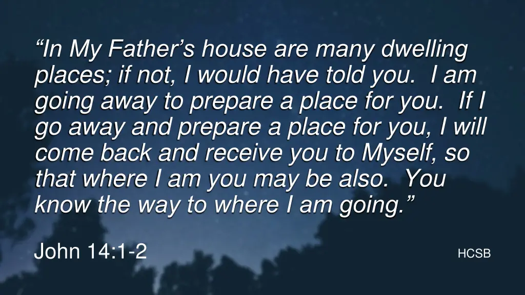 in my father s house are many dwelling places