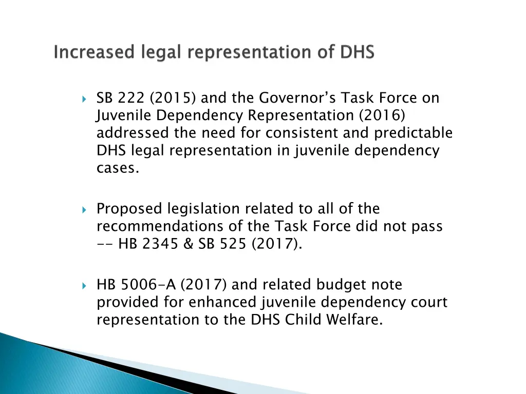 sb 222 2015 and the governor s task force