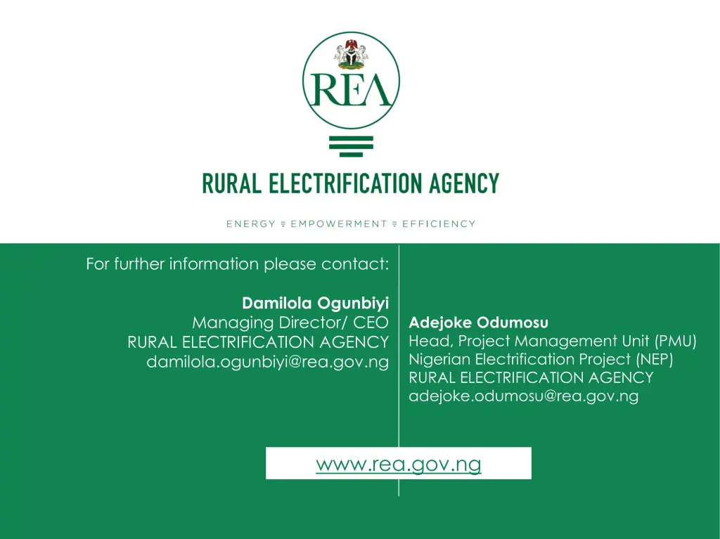for further information please contact