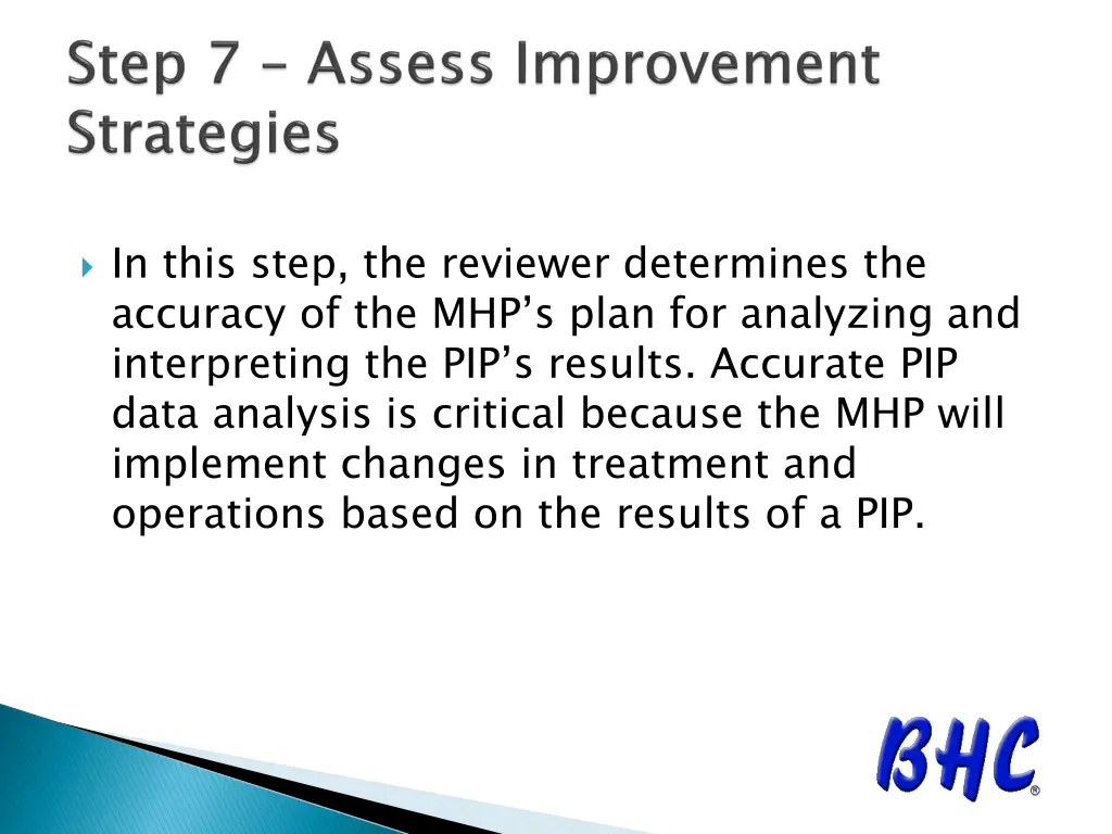 in this step the reviewer determines the accuracy