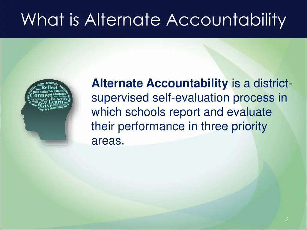 what is alternate accountability