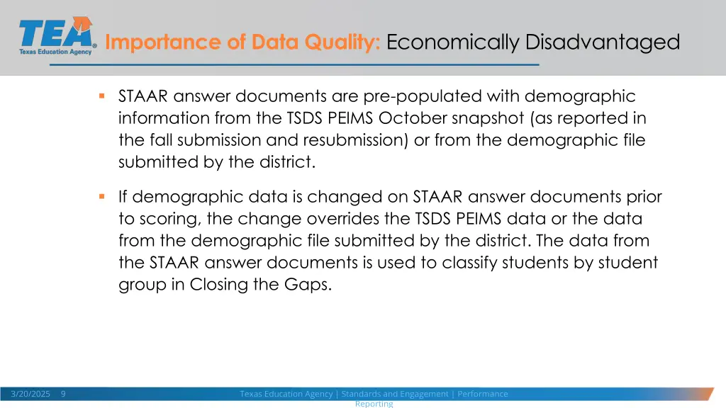 importance of data quality economically 1