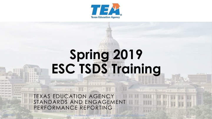 spring 2019 esc tsds training