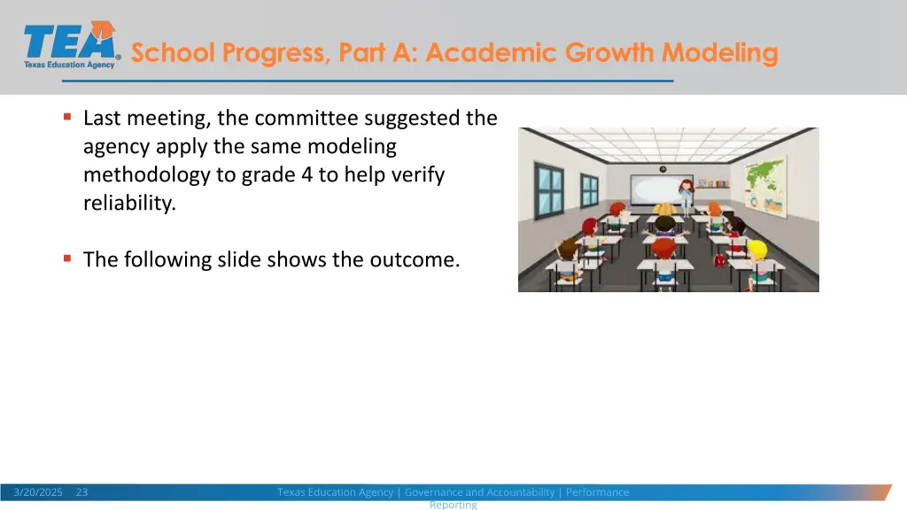 school progress part a academic growth modeling 4