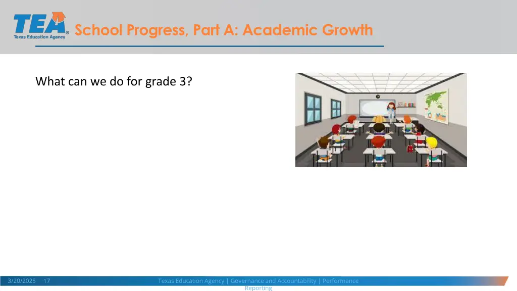 school progress part a academic growth