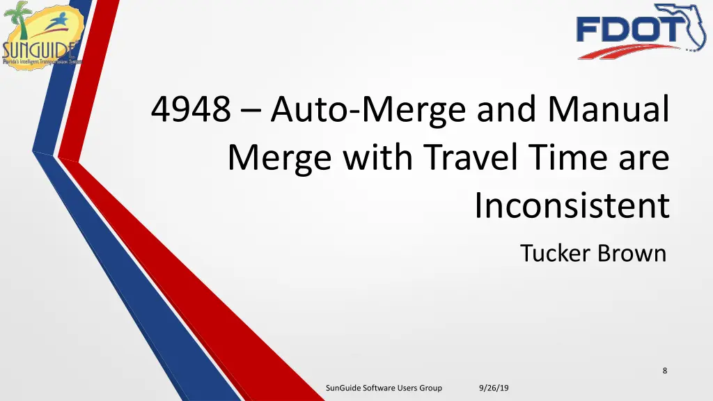 4948 auto merge and manual merge with travel time