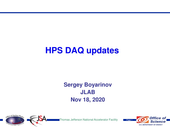 hps daq updates