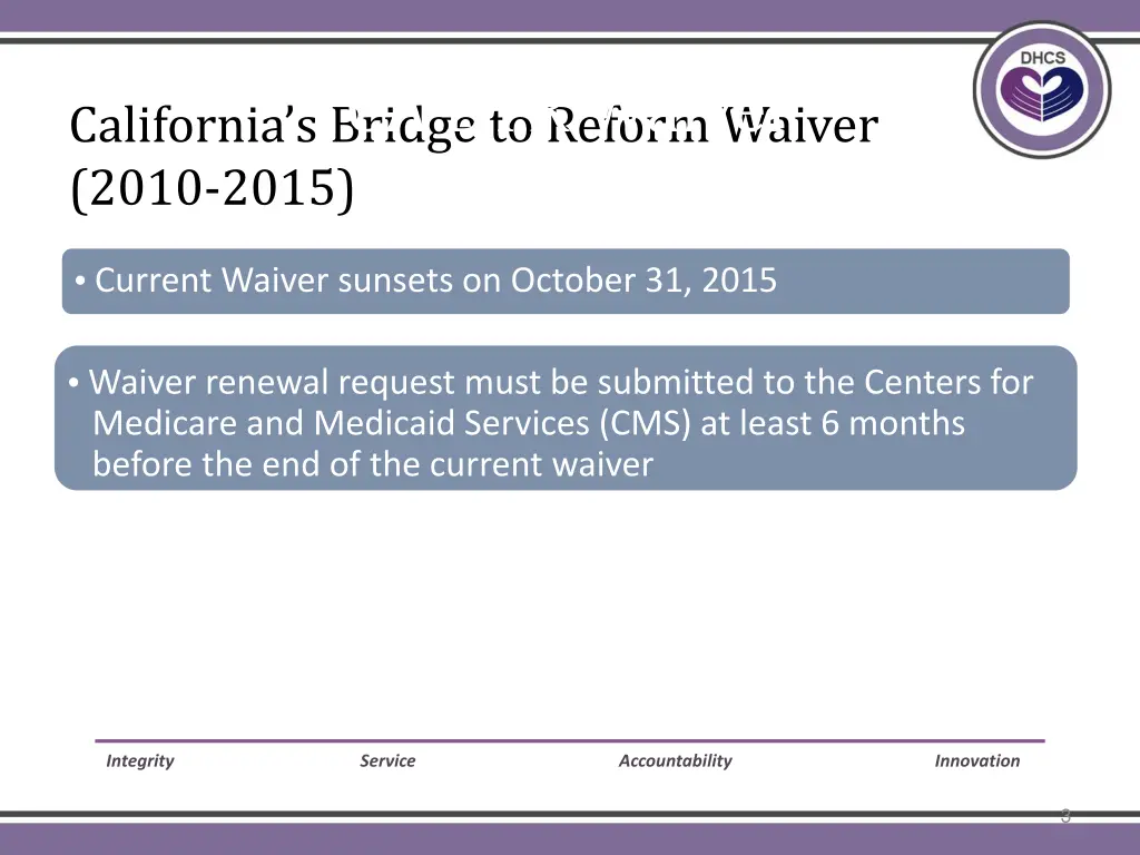 ca btr waiver