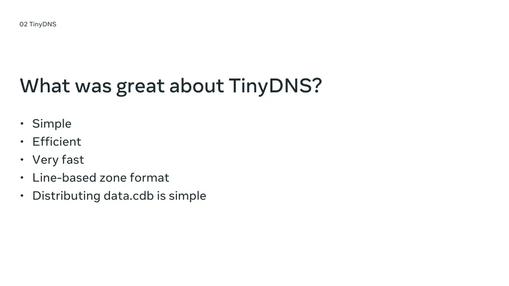02 tinydns