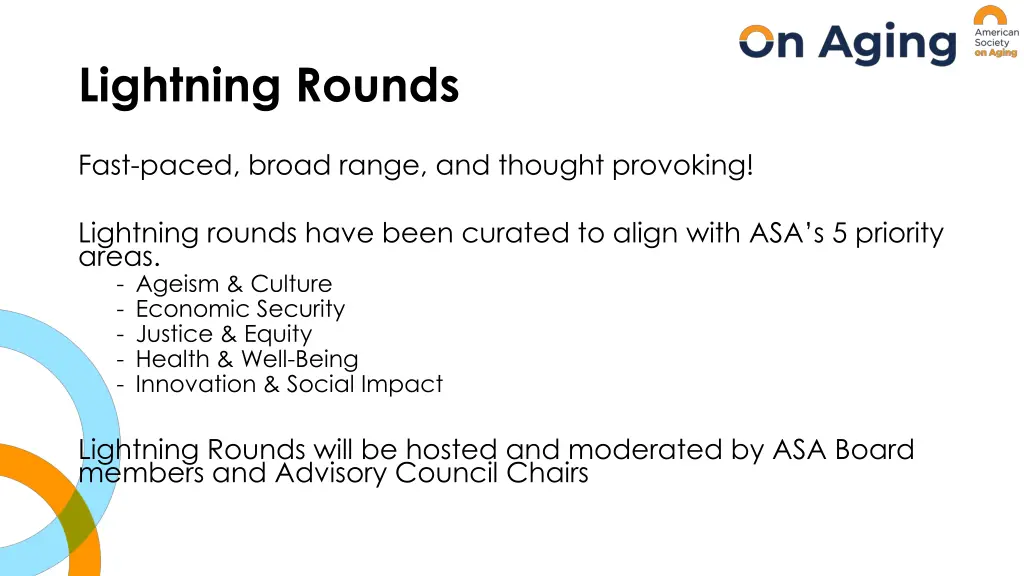 lightning rounds 1