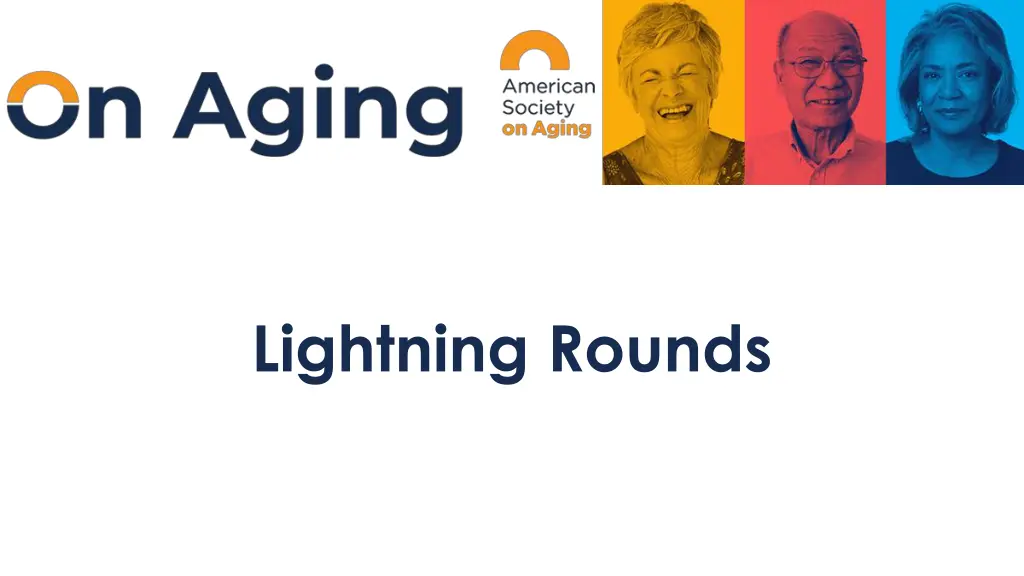 lightning rounds
