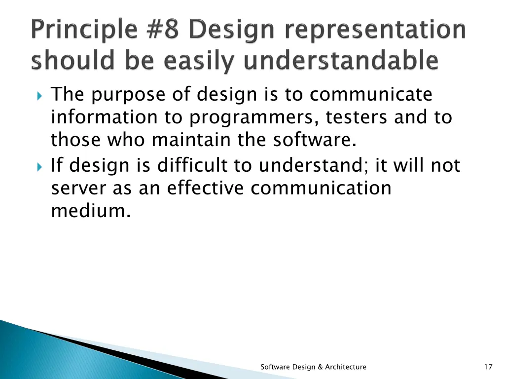 the purpose of design is to communicate