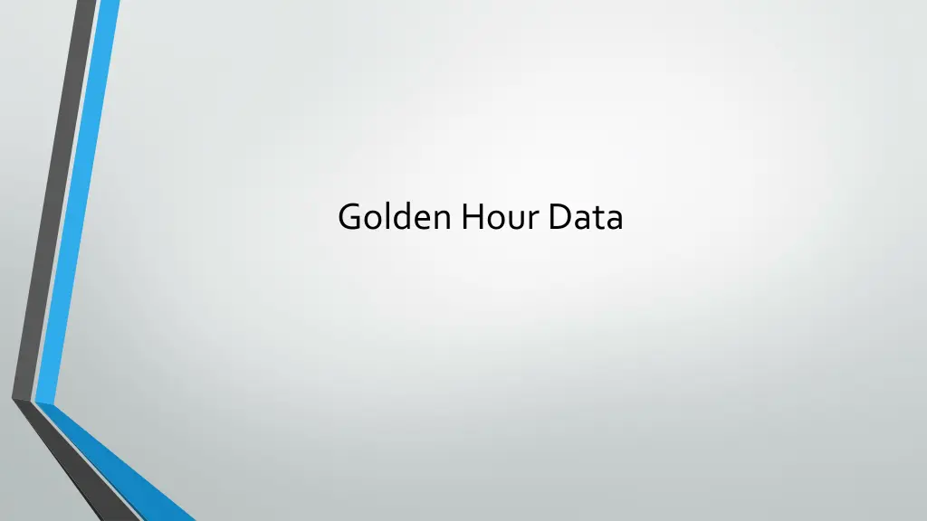 golden hour data