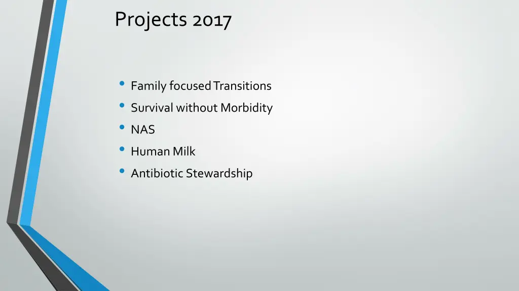 projects 2017