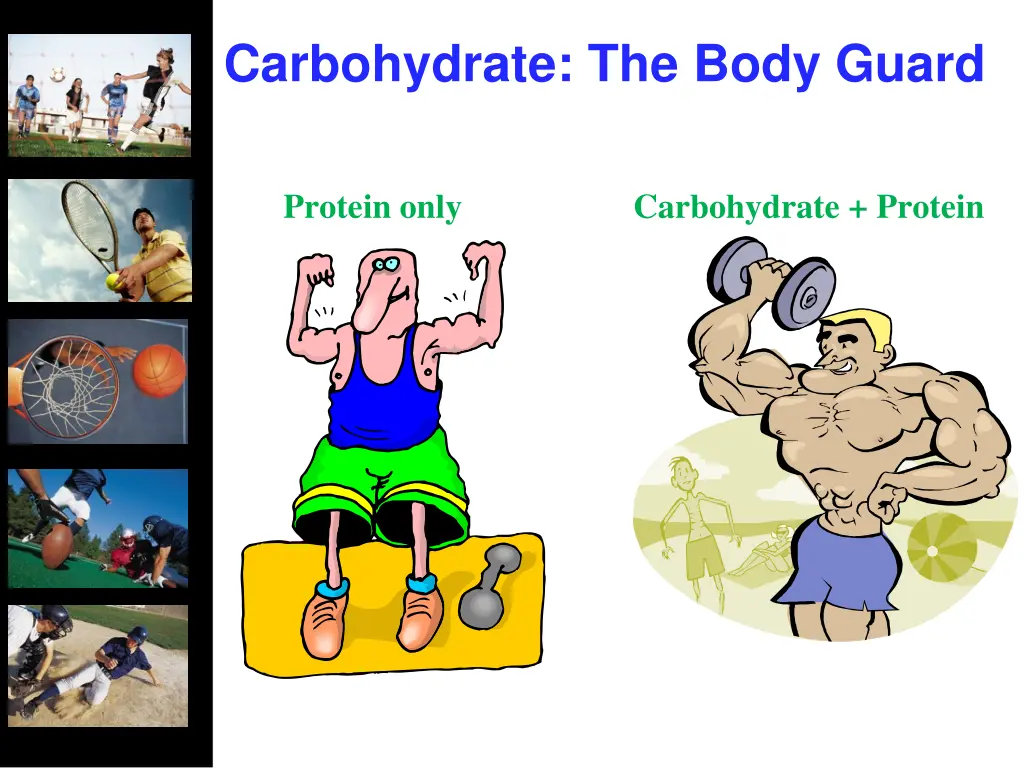 carbohydrate the body guard