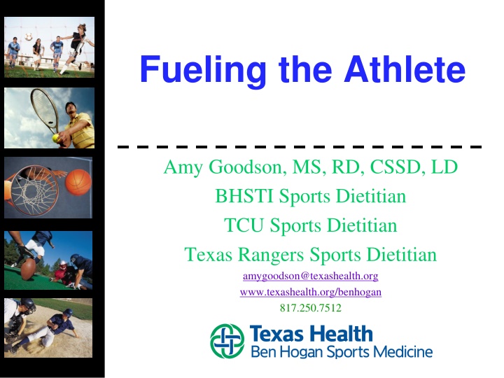 fueling the athlete