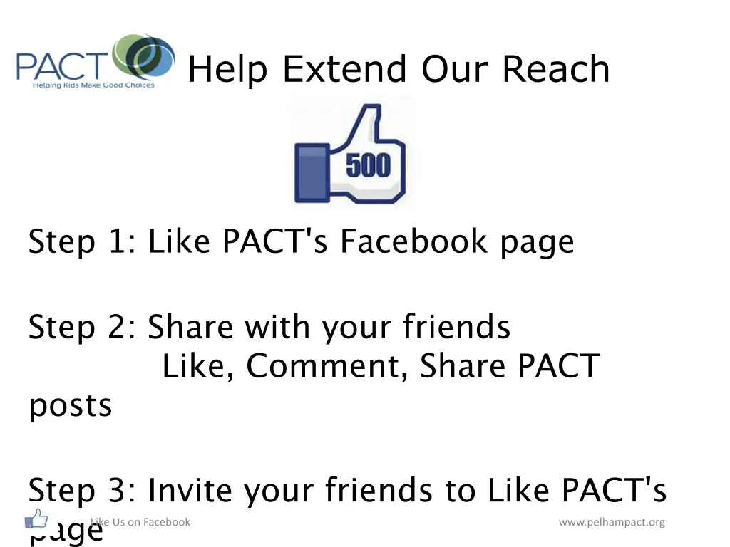 help extend our reach