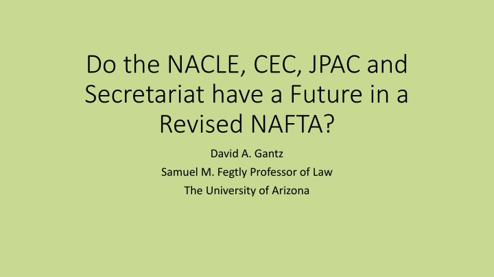do the nacle cec jpac and secretariat have