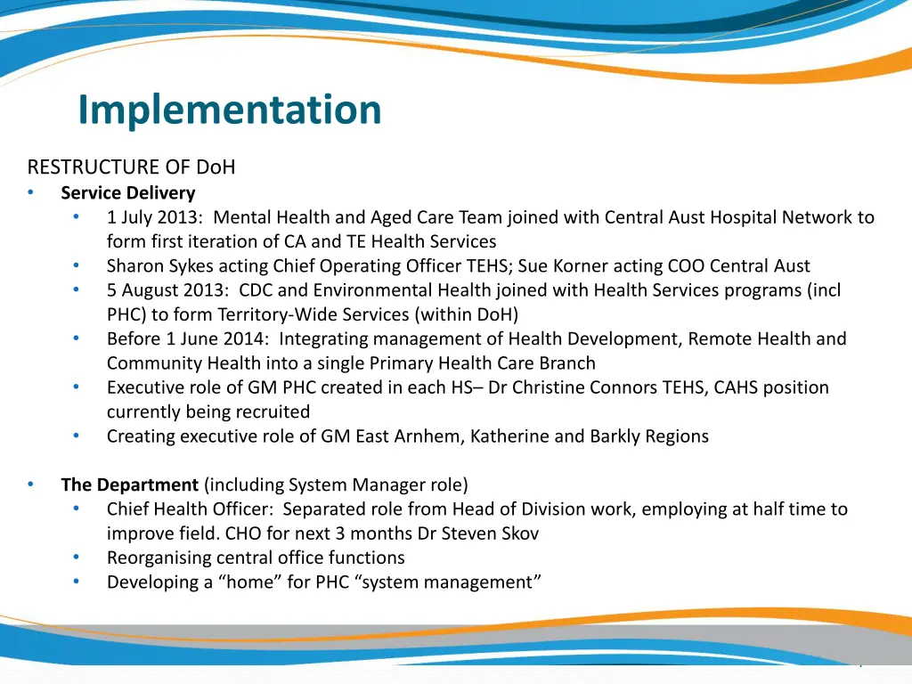 implementation