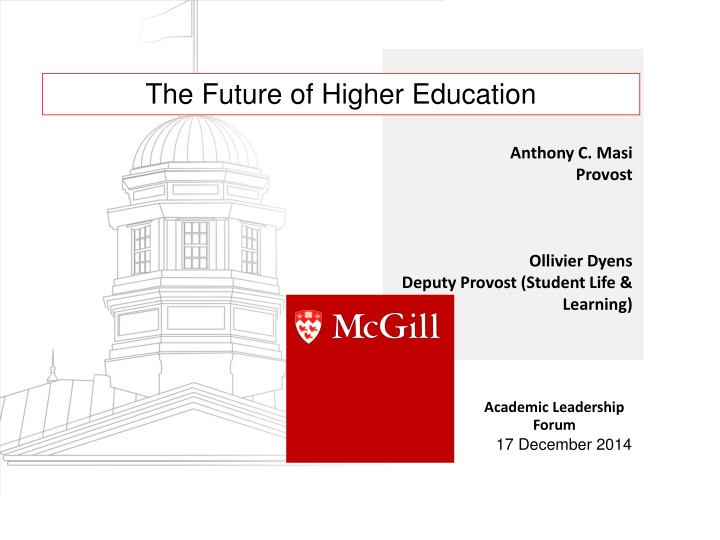 the future of higher education