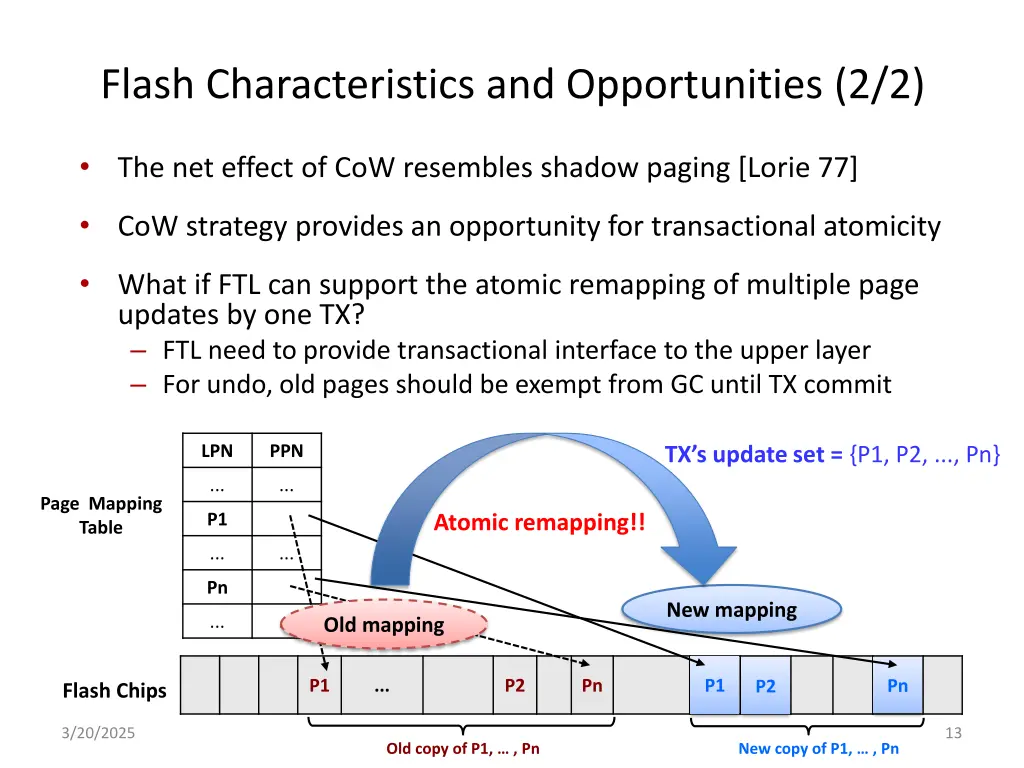 flash characteristics and opportunities 2 2