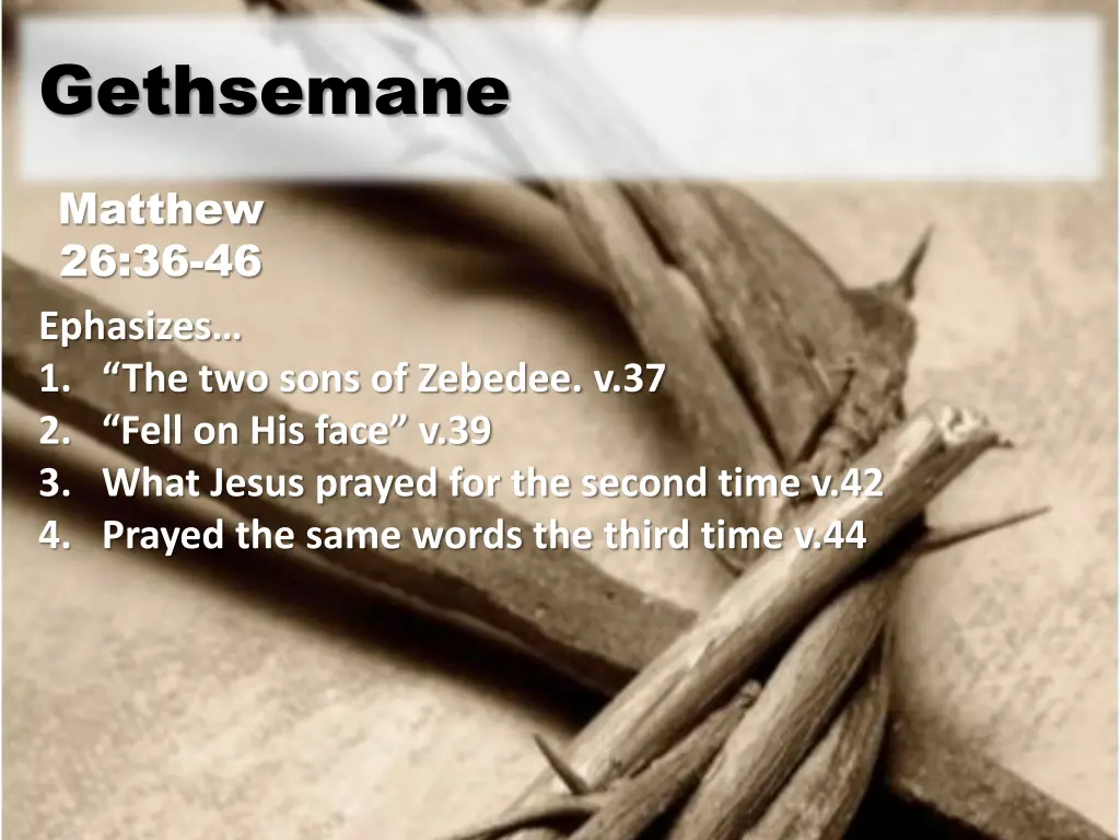 gethsemane 1