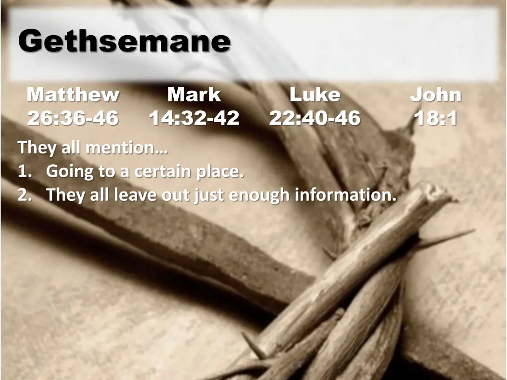 gethsemane